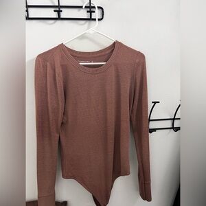 Abercrombie & Fitch Soft & Cozy  Long Sleeve Bodysuit